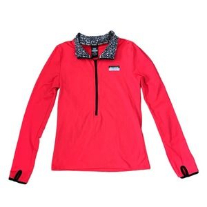 Pink Hot Pink Ultimate Half Zip Pullover-M
